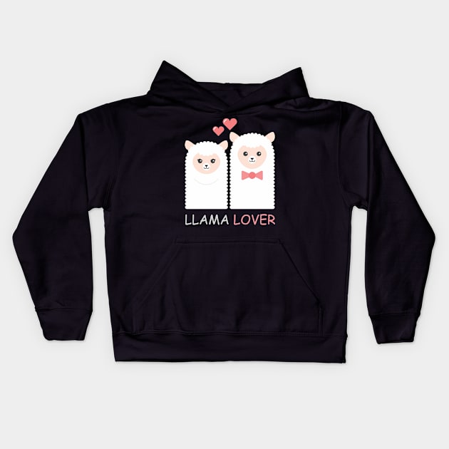 All you need is love and LLAMAS LOVER Kids Hoodie by Pannolinno